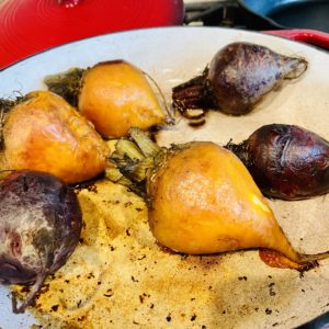 how to roast beets