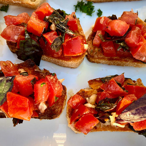 traditional bruschetta