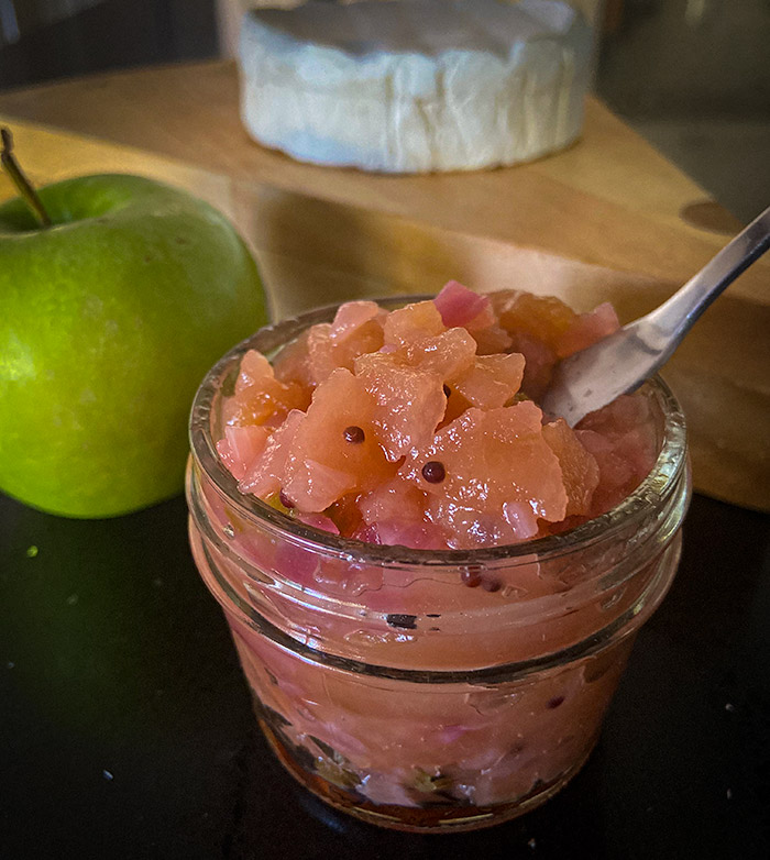 jalapeno apple chutney