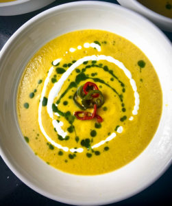 sweet corn gazpacho