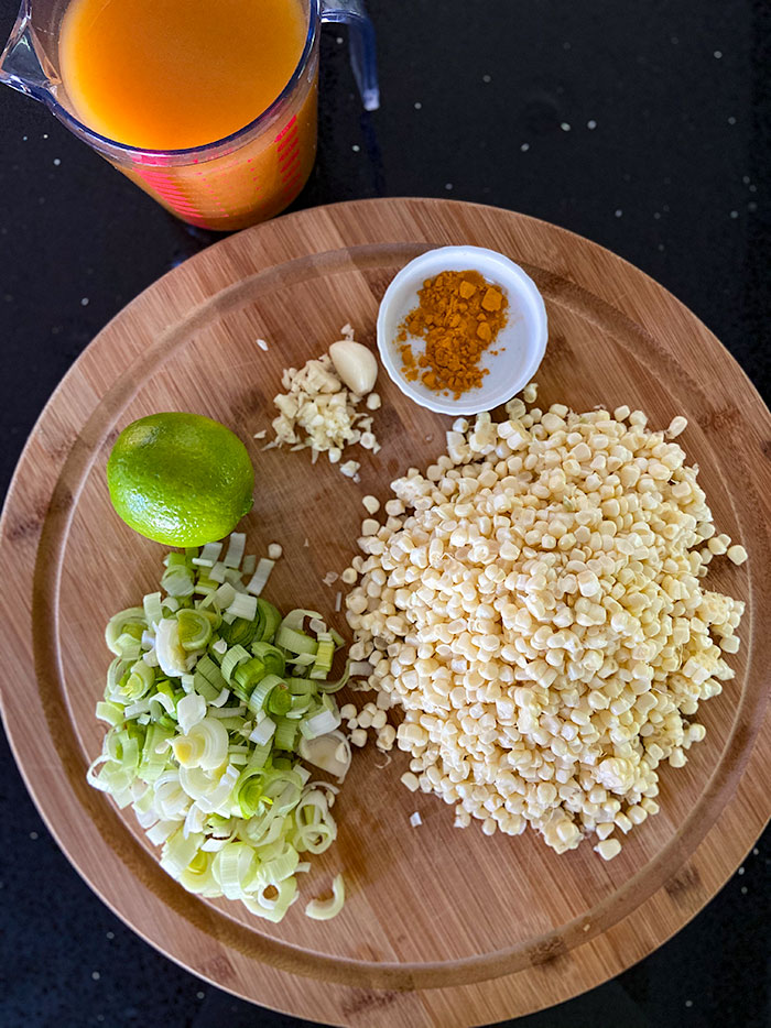 corn gazpacho ingredients