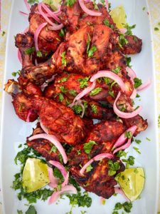 half tandoori chicken