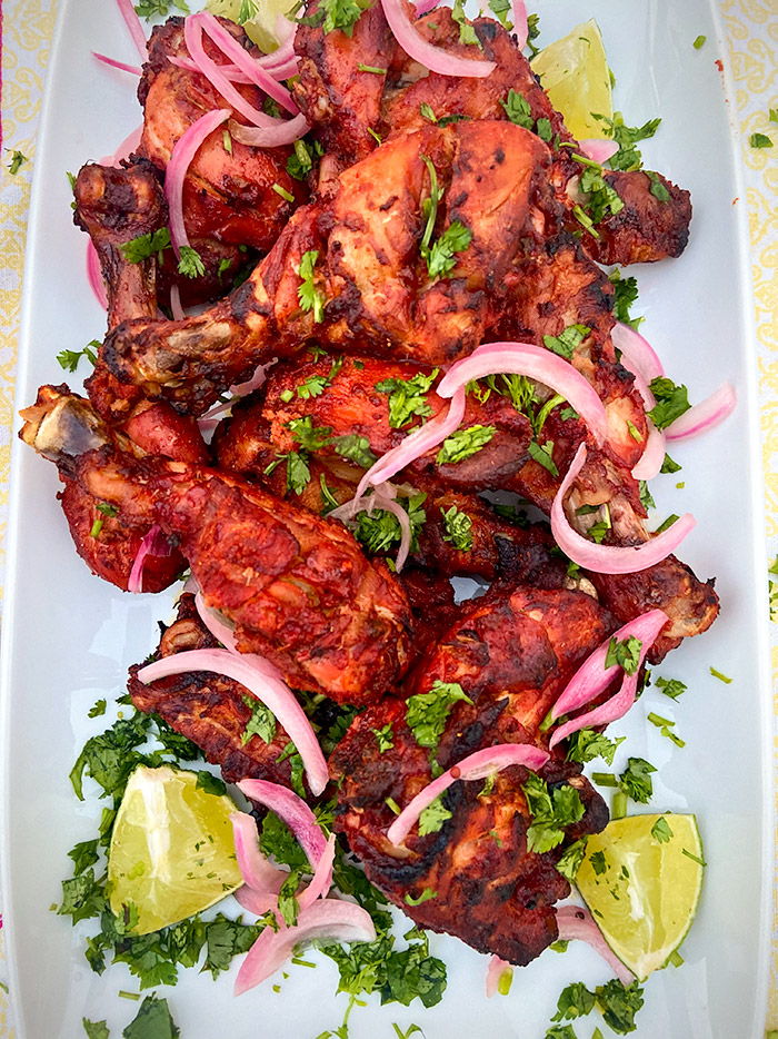 Easy Half Tandoori Chicken in 3 Easy Steps-My Savory Adventures