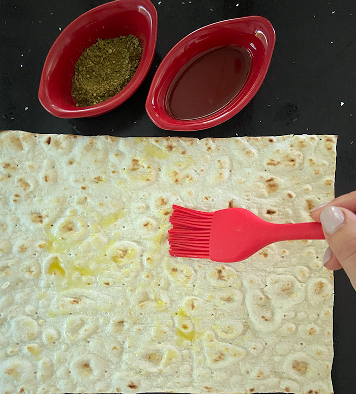 homemade lavash chips