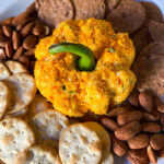 pumpkin shaped cheeseball