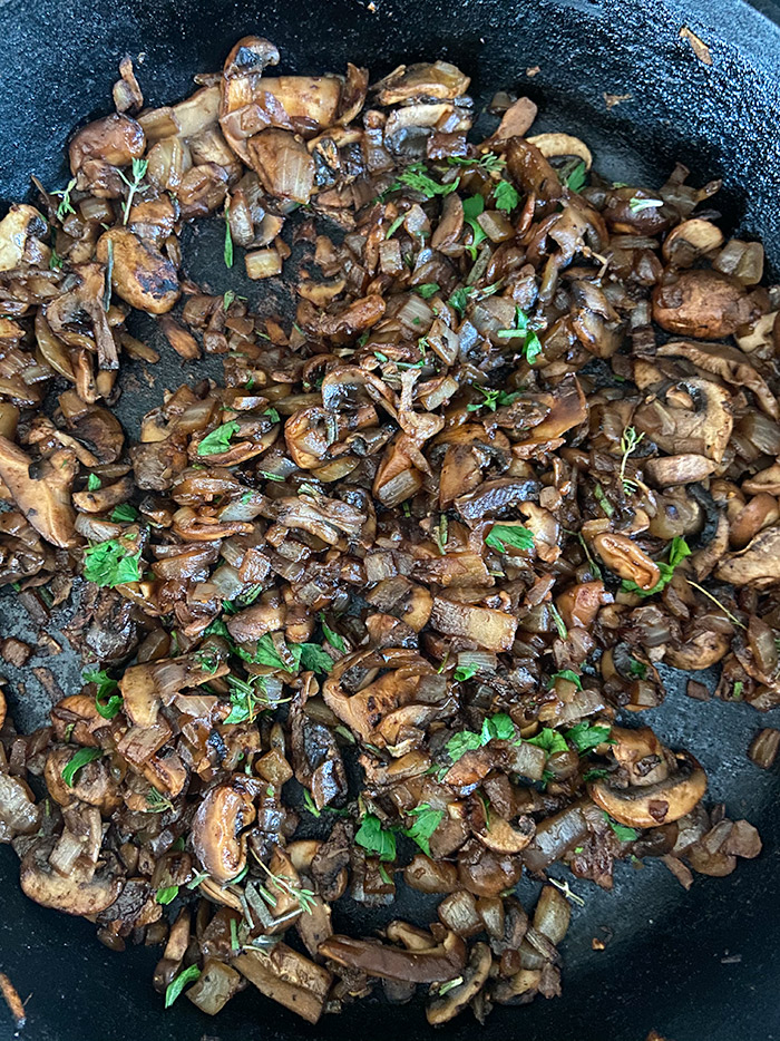 vegan mushroom and walnut pate