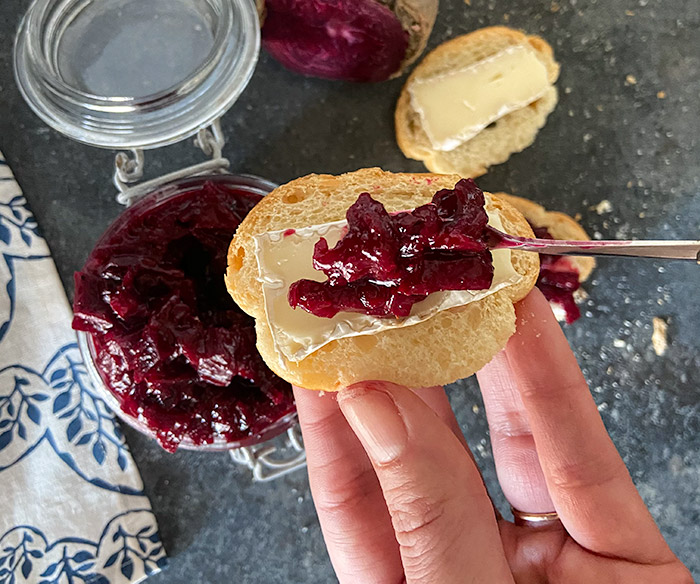 beetroot and ginger chutney