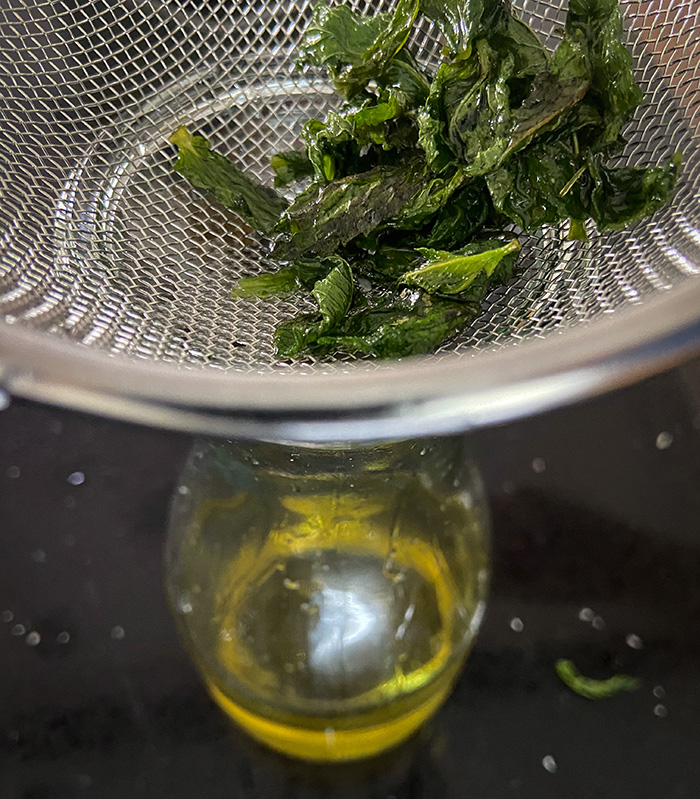 mint simple syrup for mojitos