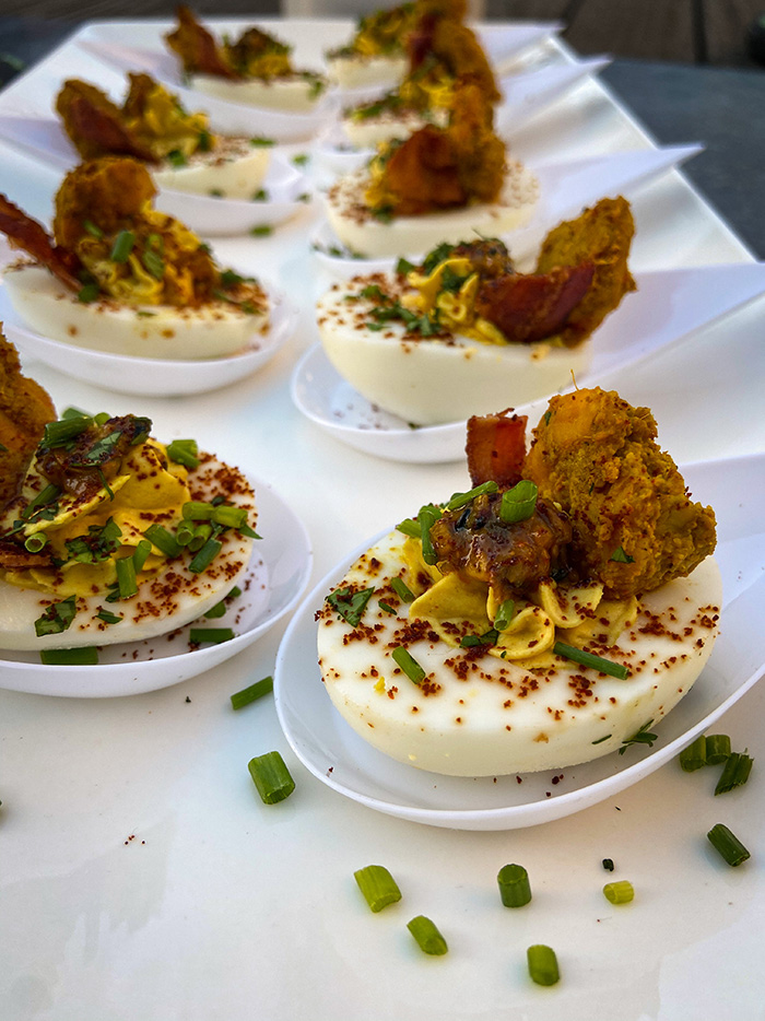 indian deviled eggs