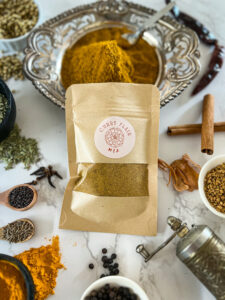 curry spice packet
